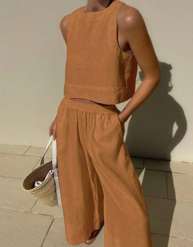 AMELIA | ELEGANT TUMMY-COVERAGE TWO-PIECE SET