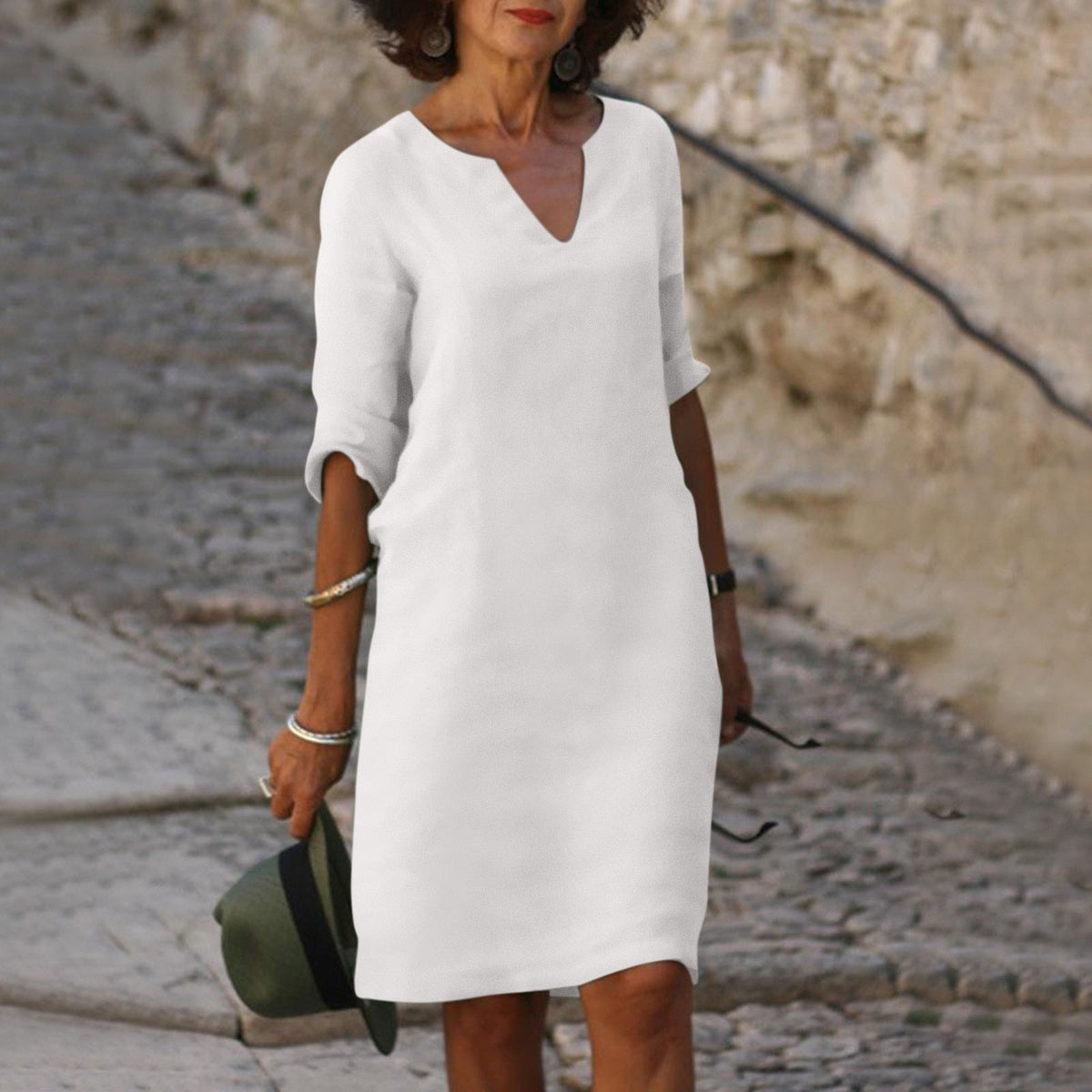MICHAELA | ELEGANT TUMMY-CONTROL SUMMER DRESS