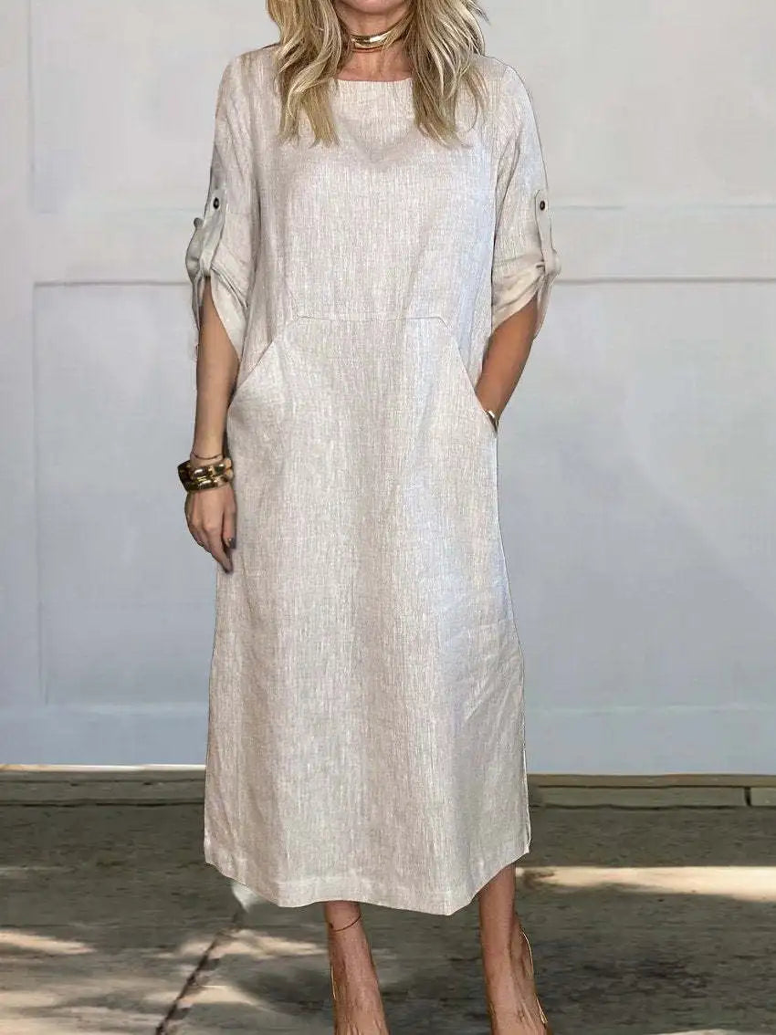 ARIA | ELEGANT TUMMY-COVERAGE DRESS