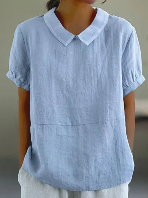 NOELLE | ELEGANT COTTON BUTTON-DOWN SHIRT