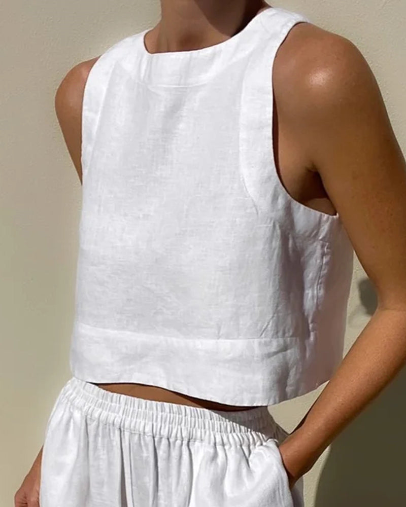 TINA | ELEGANT TWO-PIECE TUMMY-COVERAGE SET