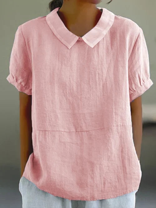 NOELLE | ELEGANT COTTON BUTTON-DOWN SHIRT