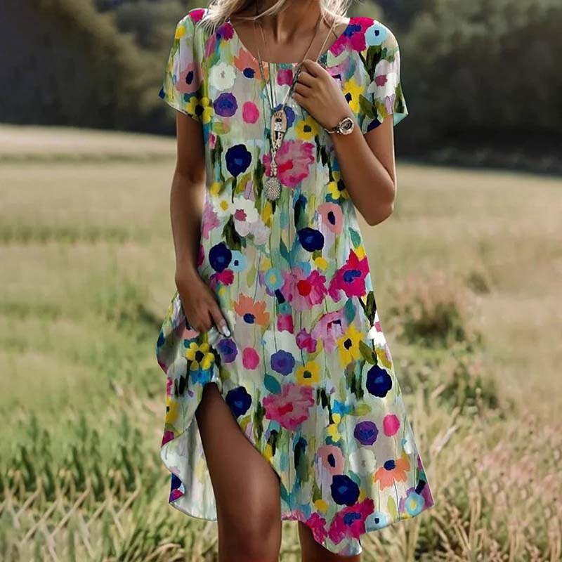 BIANCA | EFFORTLESSLY ELEGANT FLORAL DRESS