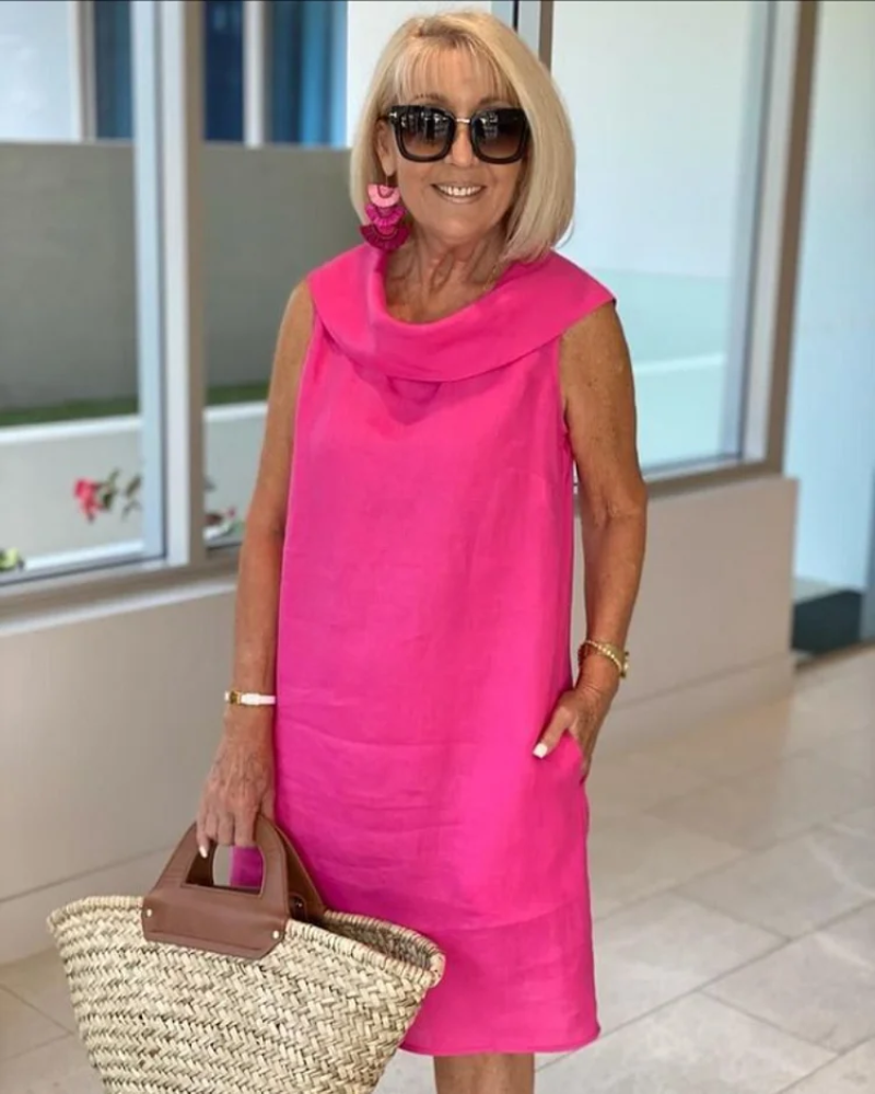 SHERRY | ELEGANT LIGHTWEIGHT TUMMY-COVERAGE DRESS