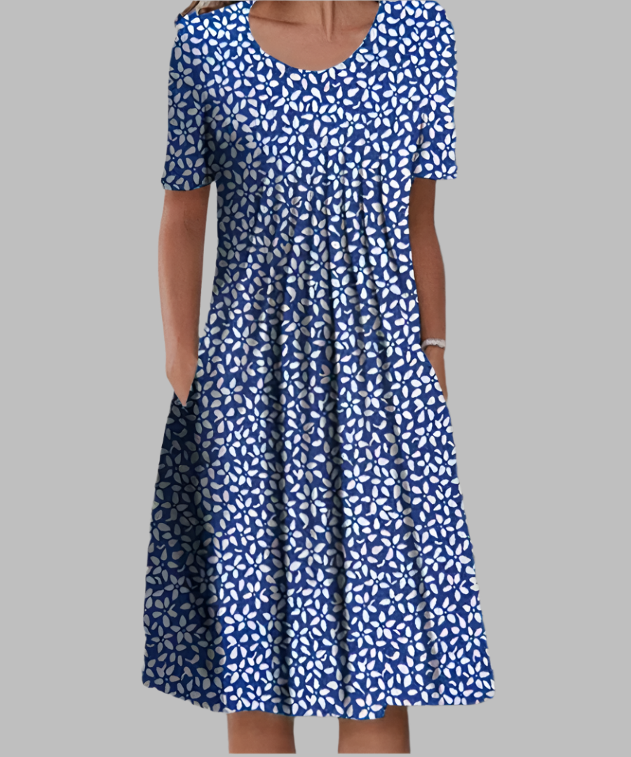 TINA | ELEGANT TUMMY-COVERAGE DRESS