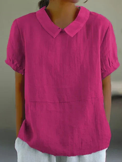 NOELLE | ELEGANT COTTON BUTTON-DOWN SHIRT