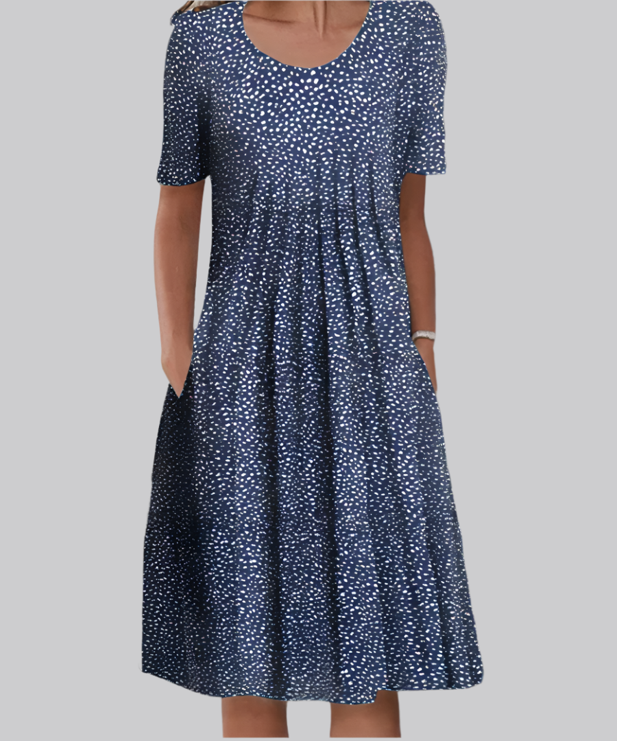TINA | ELEGANT TUMMY-COVERAGE DRESS