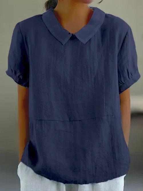 NOELLE | ELEGANT COTTON BUTTON-DOWN SHIRT