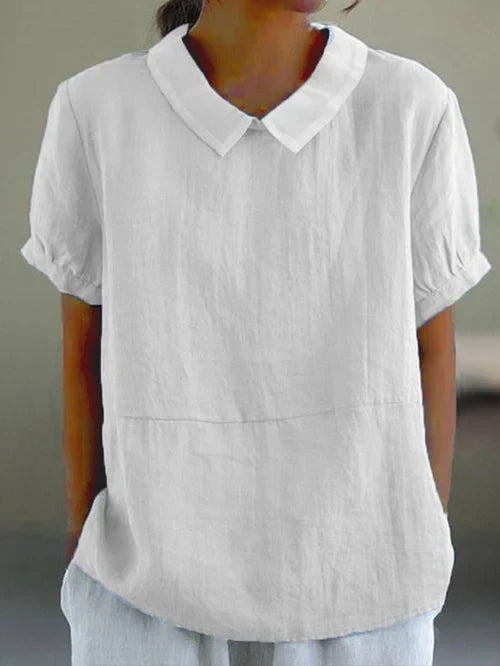 NOELLE | ELEGANT COTTON BUTTON-DOWN SHIRT