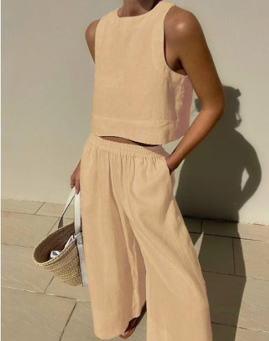 AMELIA | ELEGANT TUMMY-COVERAGE TWO-PIECE SET