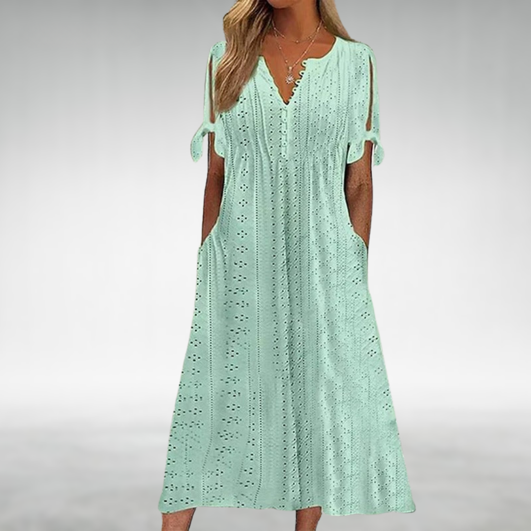 ERMA | ELEGANT TUMMY-COVERAGE WARDROBE DRESS