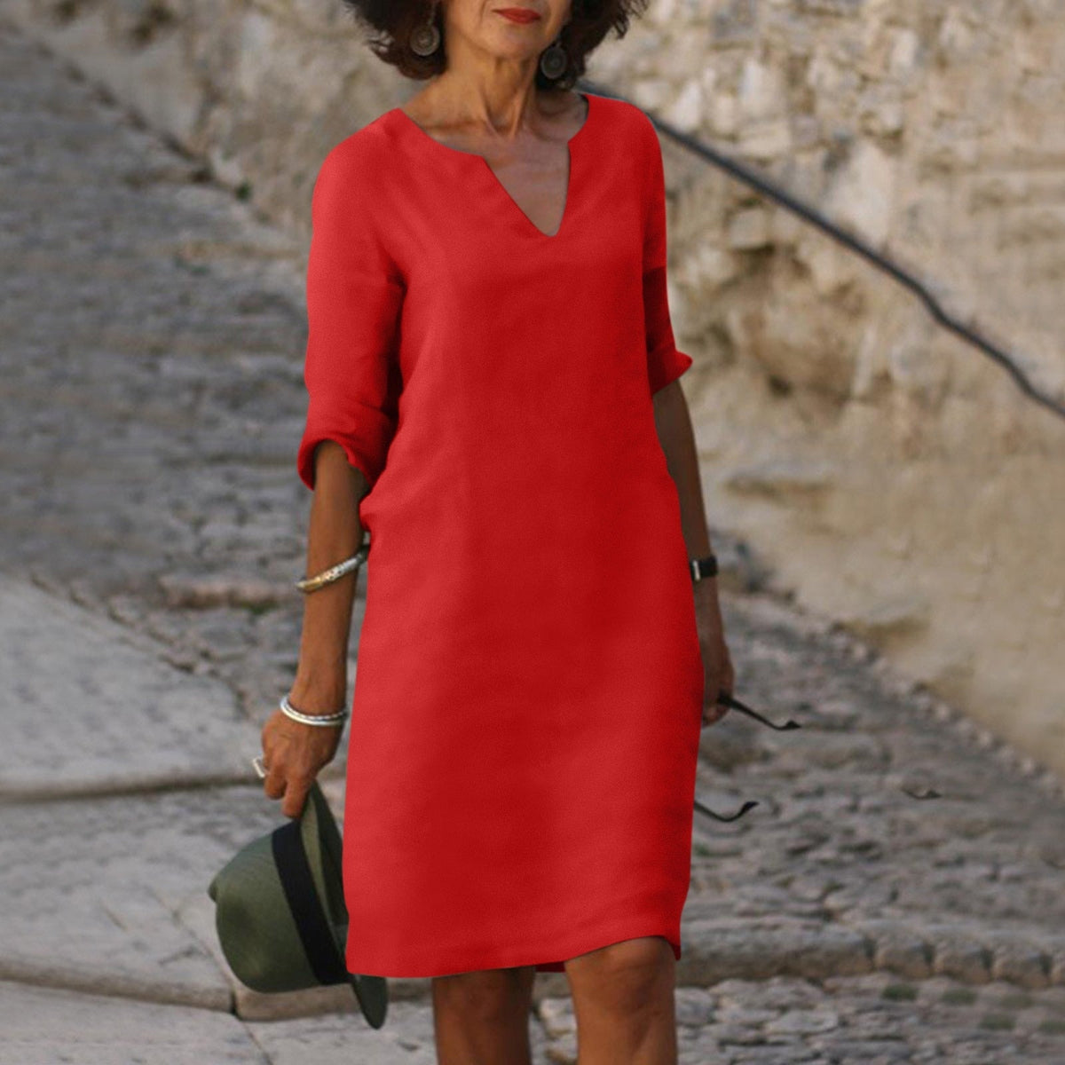 MICHAELA | ELEGANT TUMMY-CONTROL SUMMER DRESS