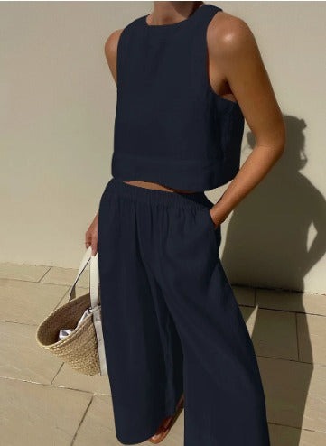 AMELIA | ELEGANT TUMMY-COVERAGE TWO-PIECE SET