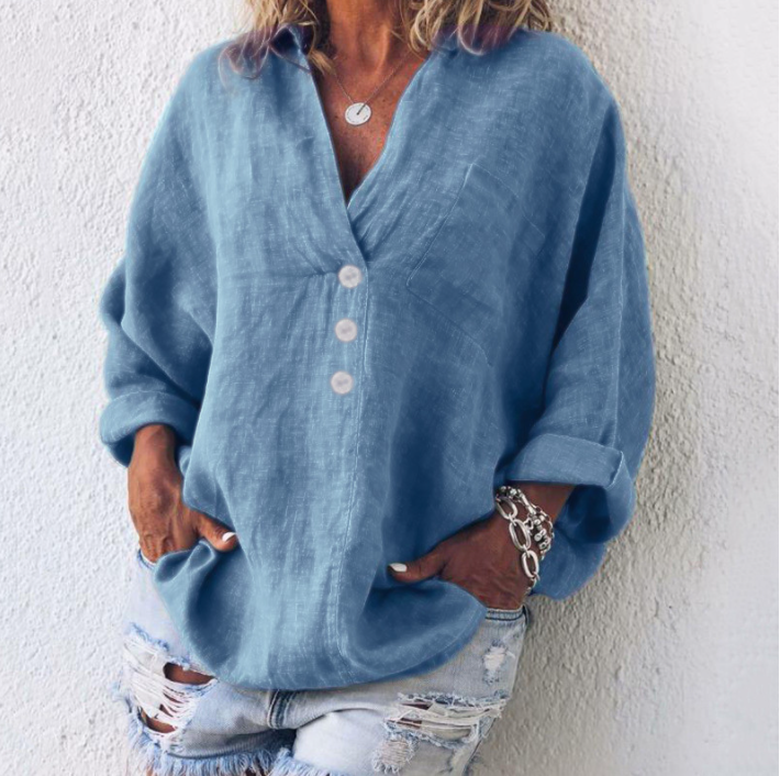 LOUISE | FLATTERING BOHO BLOUSE WITH TUMMY COVERAGE