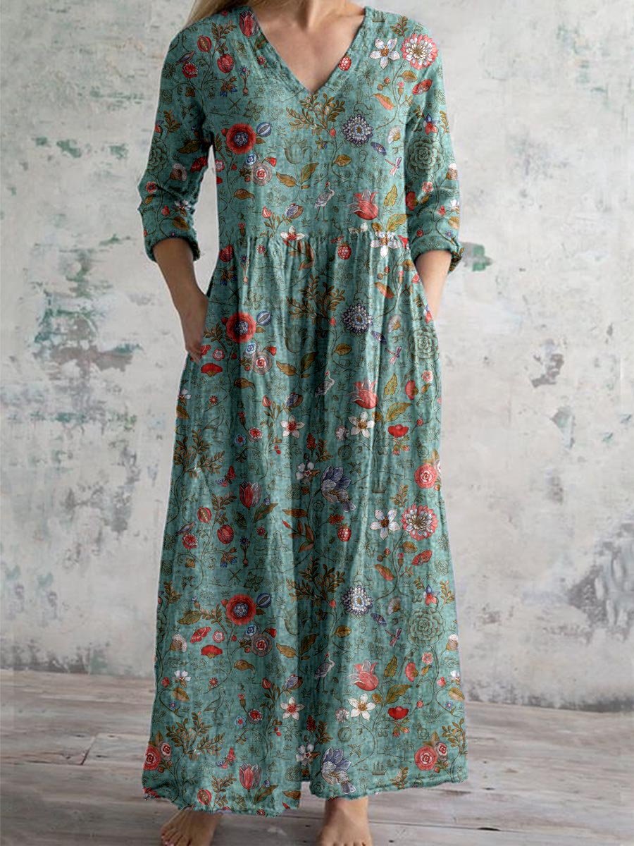 ADA | FLOWING TUMMY-COVERAGE SUMMER DRESS