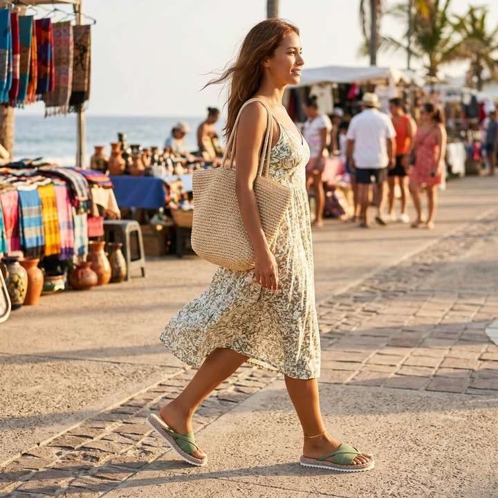 Lunara | Soft Espadrille Comfort Sandals